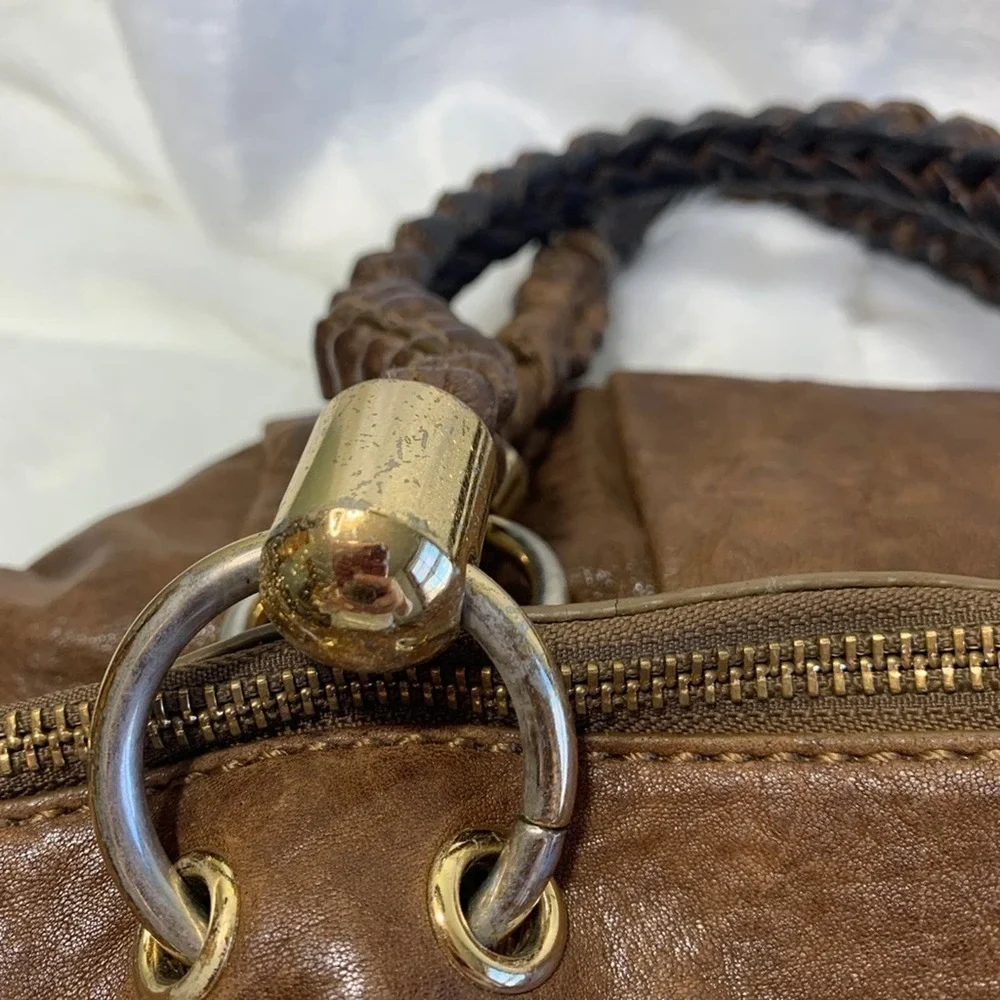 Antonio Melani soft brown hobo bag.